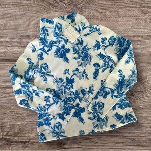 Dudley Stephens x Mestiza Chinoiserie Juliet Turtleneck Vello Fleece XS NWT